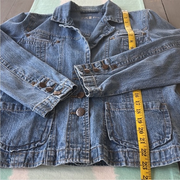 Bill Blass Vintage Front Button Closure‎ Blue Denim Jean Jacket - Picture 9 of 9